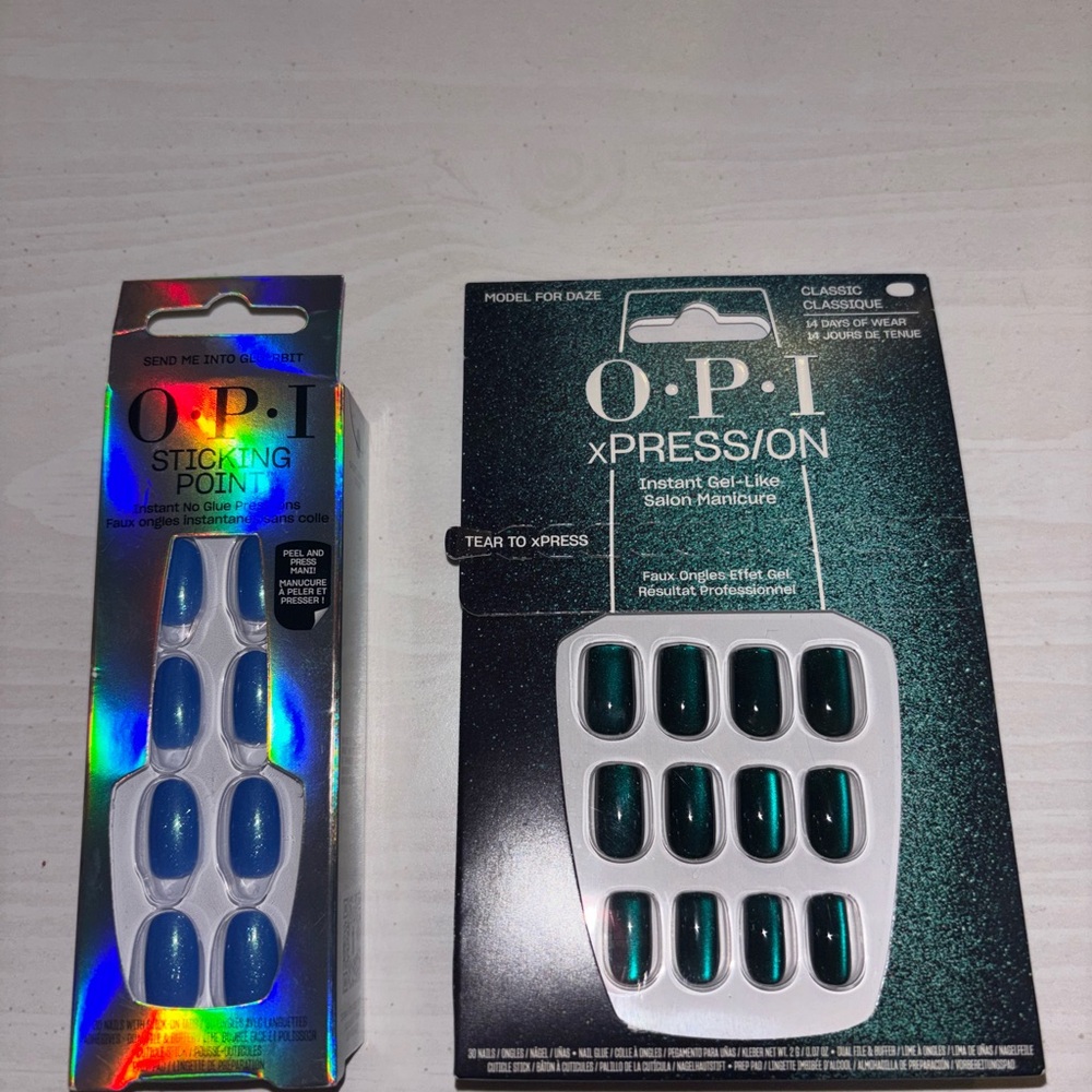 OPI xPRESS/ON Gel-Like Manicure - Teal